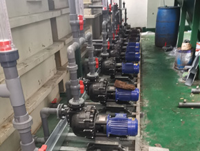 立式管道泵废水提升案例